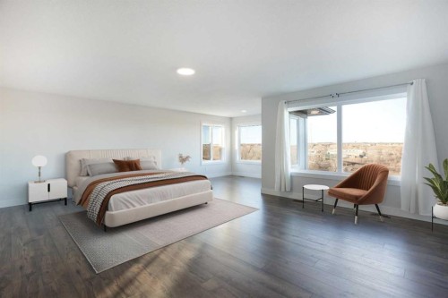 74 Cimarron Estates Drive, Okotoks, AB - Indoor Photo Showing Bedroom