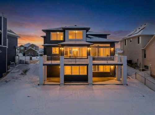 74 Cimarron Estates Drive, Okotoks, AB - Outdoor With Deck Patio Veranda With Exterior