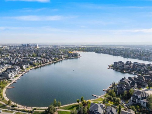 78 Auburn Glen Circle Se, Calgary, AB - Outdoor With Body Of Water With View