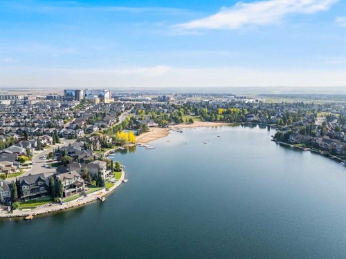 78 Auburn Glen Circle Se, Calgary, AB - Outdoor With Body Of Water With View