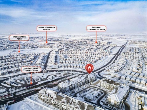 3217-6118 80 Avenue Ne, Calgary, AB -  With View