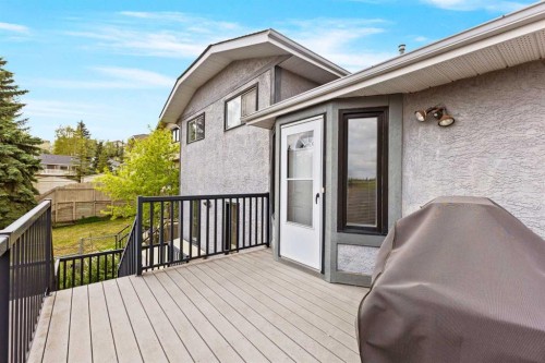 111 Edgebyne Crescent Nw, Calgary, AB - Outdoor With Deck Patio Veranda With Exterior