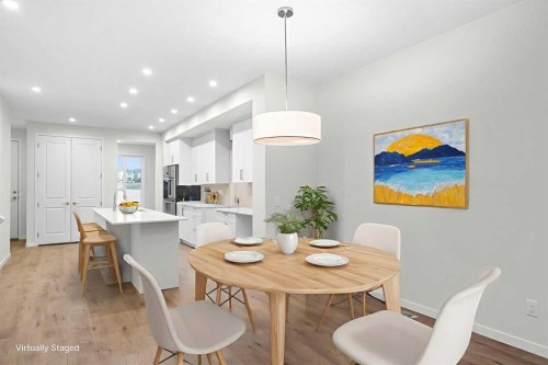107 Royston Way Nw, Calgary, AB - Indoor Photo Showing Dining Room
