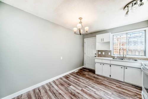1201 53B Street Se, Calgary, AB - Indoor Photo Showing Kitchen With Double Sink