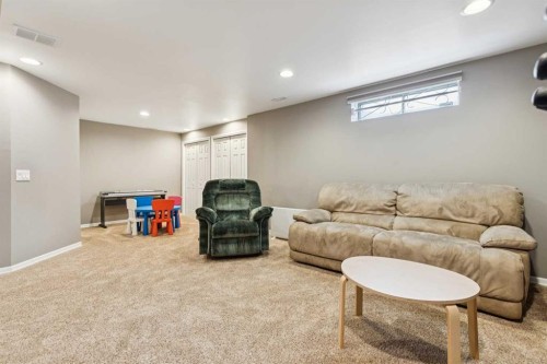 33 River Rock Crescent Se, Calgary, AB - Indoor Photo Showing Basement