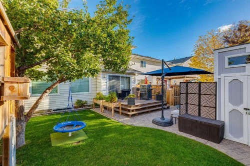 33 River Rock Crescent Se, Calgary, AB - Outdoor With Deck Patio Veranda With Exterior