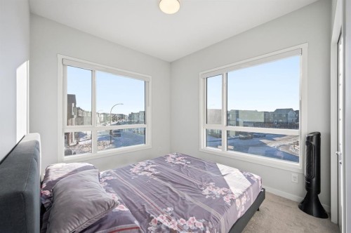 3207-220 Seton Grove Se, Calgary, AB - Indoor Photo Showing Bedroom