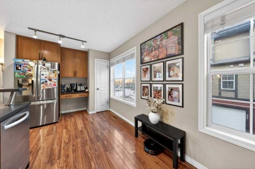 303 New Brighton Villas Se, Calgary, AB - Indoor Photo Showing Kitchen