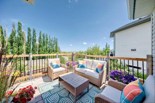 137 Coverton Circle Ne, Calgary, AB - Outdoor With Deck Patio Veranda With Exterior