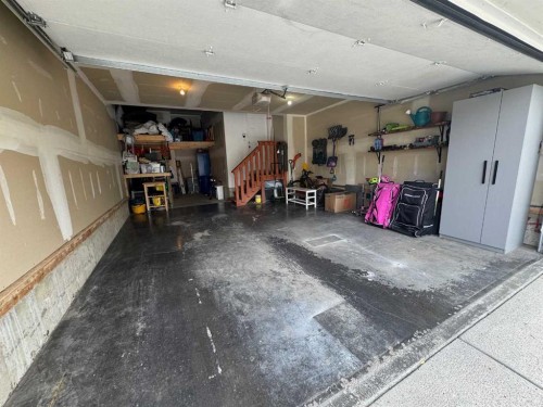 1091 Brightoncrest Green Se, Calgary, AB - Indoor Photo Showing Garage