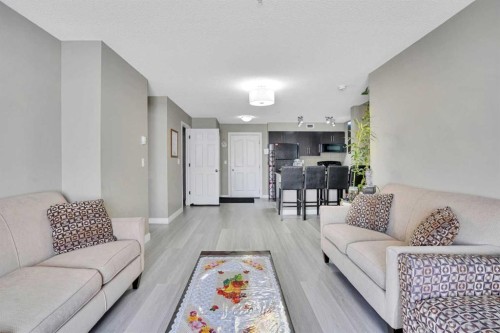 213-355 Taralake Way Ne, Calgary, AB - Indoor Photo Showing Living Room