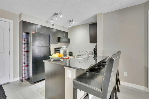 213-355 Taralake Way Ne, Calgary, AB - Indoor Photo Showing Kitchen With Double Sink