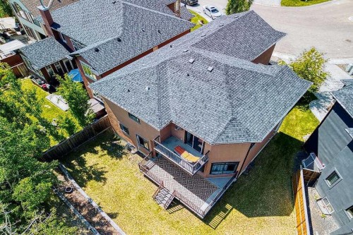 16 Rockcliff Point Nw, Calgary, AB - Outdoor With Deck Patio Veranda