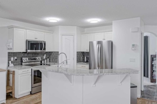 52 Autumn Court Se, Calgary, AB - Indoor Photo Showing Kitchen With Upgraded Kitchen