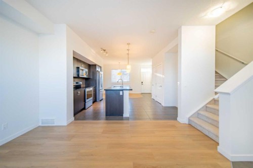 234 Cranston Way Se, Calgary, AB - Indoor Photo Showing Kitchen