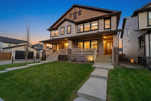 14 Skyview Point Link Ne, Calgary, AB - Outdoor With Deck Patio Veranda