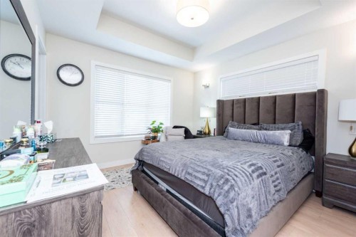 412-30 Cornerstone Manor Ne, Calgary, AB - Indoor Photo Showing Bedroom