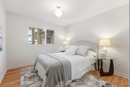 67 Woodlark Drive Sw, Calgary, AB - Indoor Photo Showing Bedroom