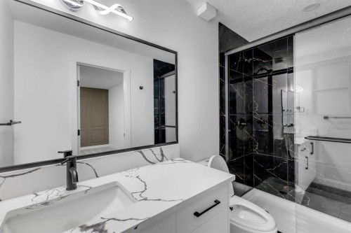 16 Faldale Close Ne, Calgary, AB - Indoor Photo Showing Bathroom