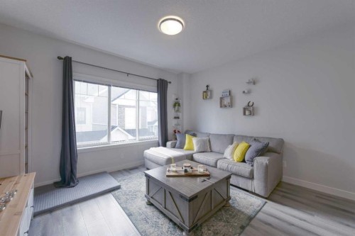 518 Canals Crossing, Airdrie, AB - Indoor Photo Showing Living Room