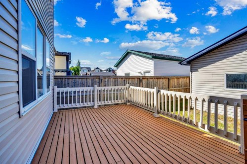 201 Copperstone Terrace Se, Calgary, AB - Outdoor With Deck Patio Veranda With Exterior