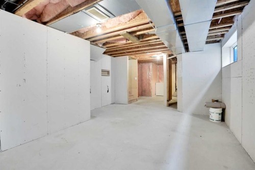 201 Copperstone Terrace Se, Calgary, AB - Indoor Photo Showing Basement