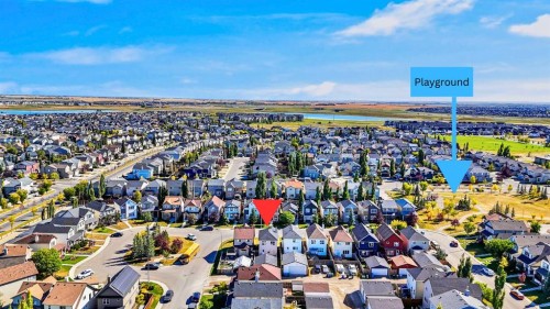 201 Copperstone Terrace Se, Calgary, AB - Outdoor With View