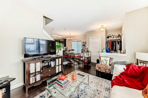 29 Redstone Common Ne, Calgary, AB - Indoor Photo Showing Living Room