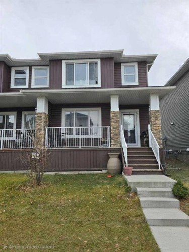 29 Redstone Common Ne, Calgary, AB - Outdoor With Deck Patio Veranda With Facade