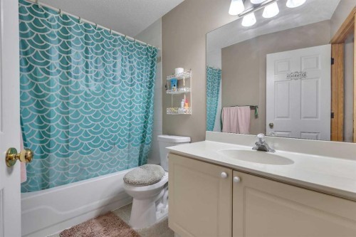 710 Coral Springs Boulevard Ne, Calgary, AB - Indoor Photo Showing Bathroom
