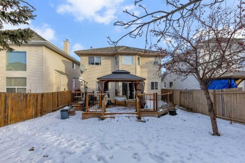 710 Coral Springs Boulevard Ne, Calgary, AB - Outdoor With Deck Patio Veranda
