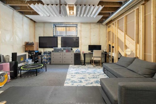 78 Silverton Glen Crescent Sw, Calgary, AB - Indoor Photo Showing Basement