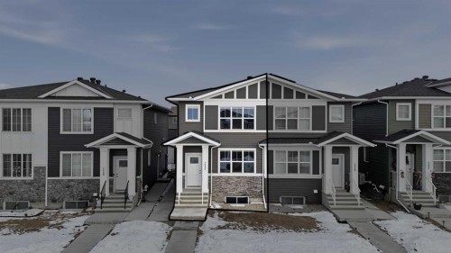 1244 Cornerstone Way Ne, Calgary, AB - Outdoor With Facade