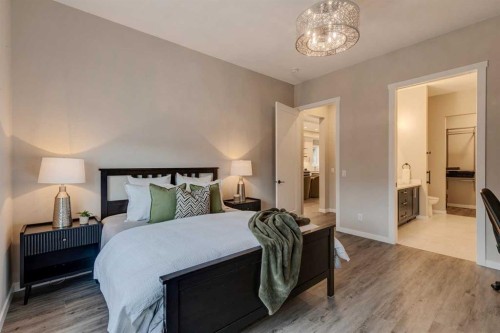 14 Cranbrook Common Se, Calgary, AB - Indoor Photo Showing Bedroom