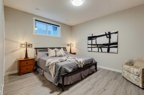 14 Cranbrook Common Se, Calgary, AB - Indoor Photo Showing Bedroom