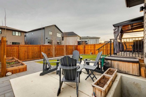 14 Cranbrook Common Se, Calgary, AB - Outdoor With Deck Patio Veranda