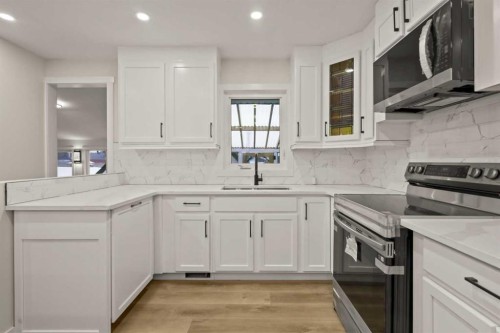 219 Pinemill Road Ne, Calgary, AB - Indoor Photo Showing Kitchen