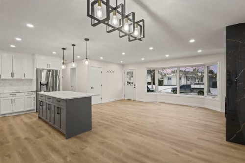 219 Pinemill Road Ne, Calgary, AB - Indoor Photo Showing Kitchen With Upgraded Kitchen