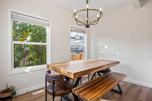 366 Bridleridge View Sw, Calgary, AB - Indoor Photo Showing Dining Room