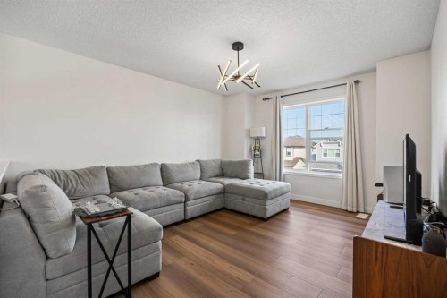 366 Bridleridge View Sw, Calgary, AB - Indoor Photo Showing Living Room