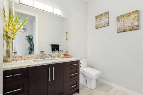 176 Cranarch Crescent Se, Calgary, AB - Indoor Photo Showing Bathroom