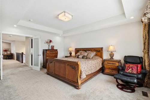 176 Cranarch Crescent Se, Calgary, AB - Indoor Photo Showing Bedroom