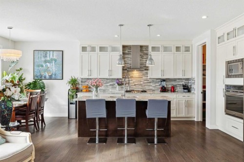 176 Cranarch Crescent Se, Calgary, AB - Indoor Photo Showing Kitchen With Upgraded Kitchen