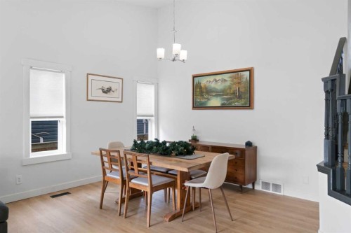 53 Riverside Crescent Se, Calgary, AB - Indoor Photo Showing Dining Room