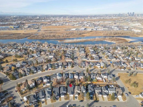 53 Riverside Crescent Se, Calgary, AB - Outdoor With View