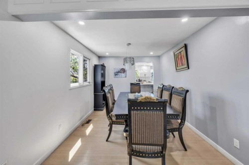 303 Ranchridge Bay Nw, Calgary, AB - Indoor Photo Showing Dining Room
