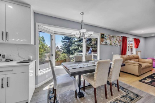 303 Ranchridge Bay Nw, Calgary, AB - Indoor Photo Showing Dining Room