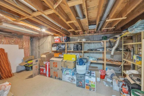 303 Ranchridge Bay Nw, Calgary, AB - Indoor Photo Showing Basement