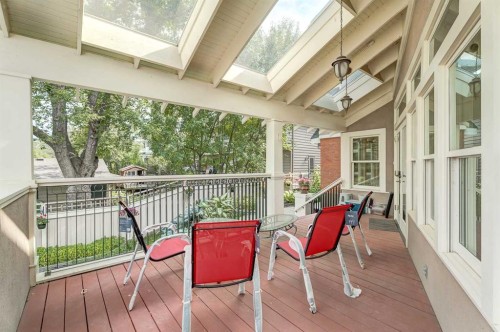 342 Superior Avenue Sw, Calgary, AB - Outdoor With Deck Patio Veranda With Exterior