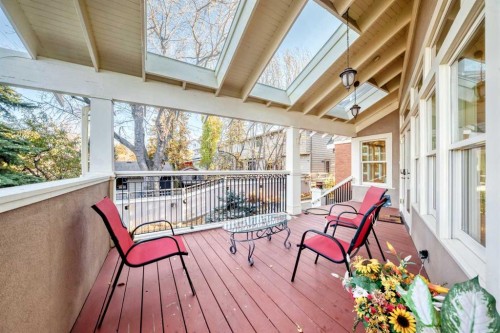 342 Superior Avenue Sw, Calgary, AB - Outdoor With Deck Patio Veranda With Exterior
